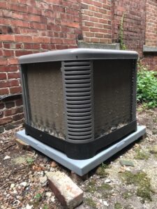 Rheem dirty condenser from lack of maintenance